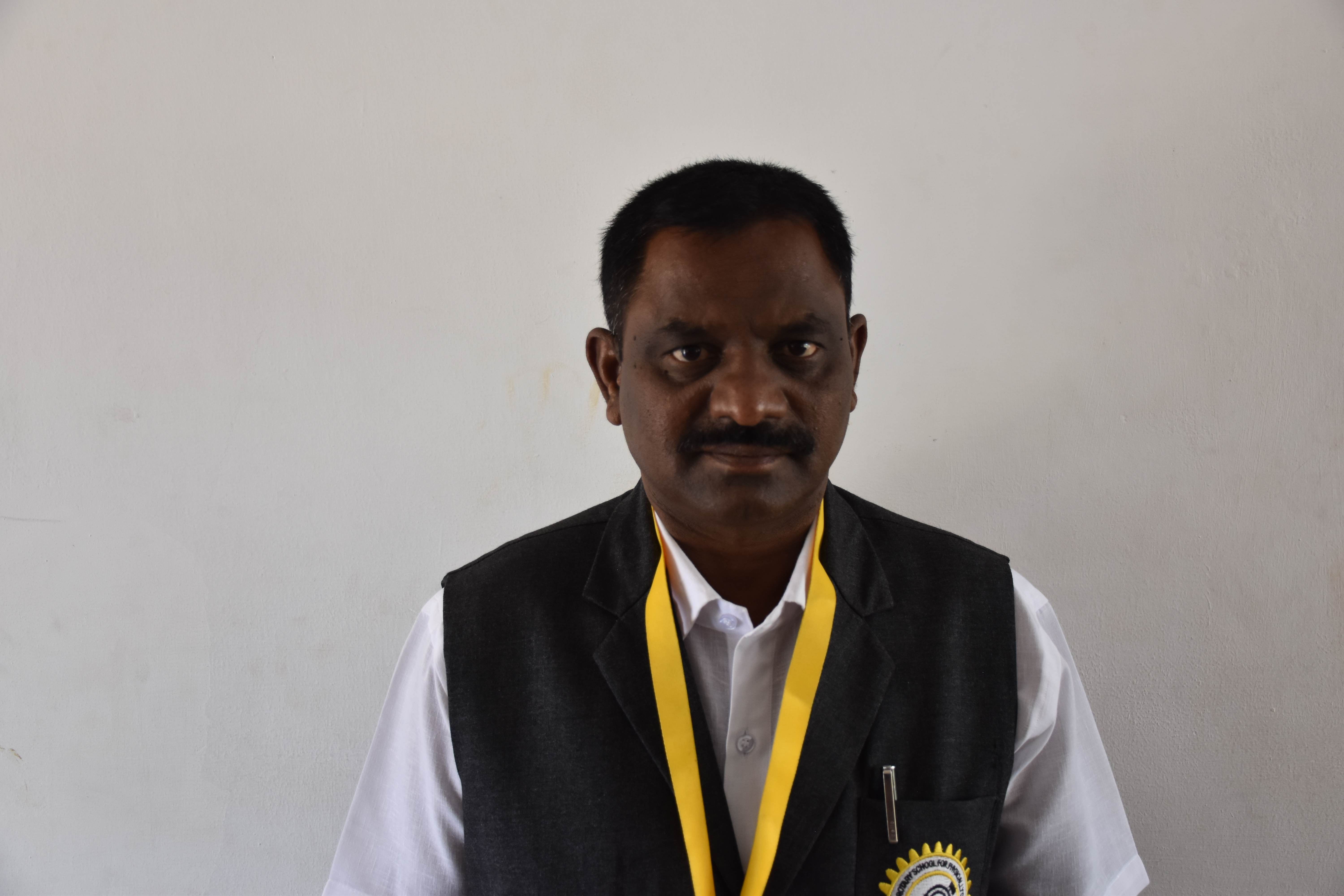 Lokesh - Principal of N.K. Ganapaiah Rotary School Hassan